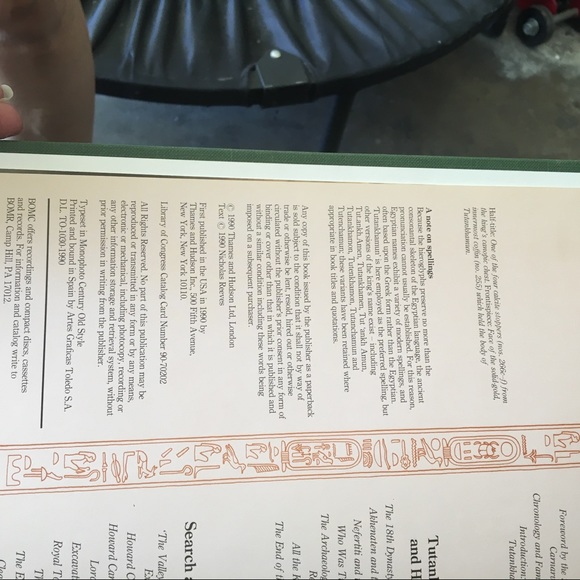1990 The Complete Tutankhamunbook - Picture 4 of 4